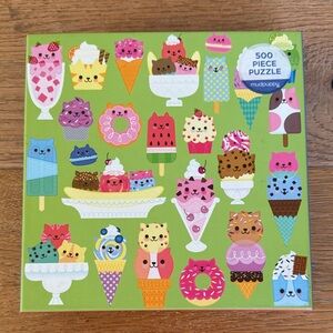 Mudpuppy 500-Piece Puzzle - Cat Cafe Puzzle